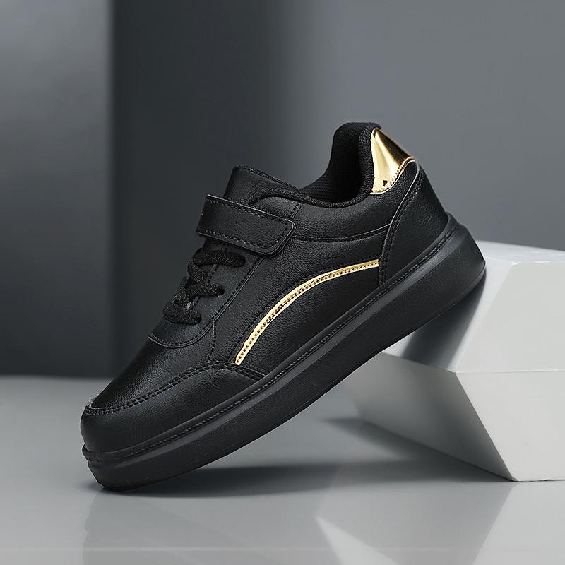 Kinderschuhe Kinder Sneaker Rutschfest Leichtgewicht Sportschuhe Kinderschuhe Qualität Walking Sneaker für Jungen Mädchen Skateschuhe 38 schwarz von Joom DACH