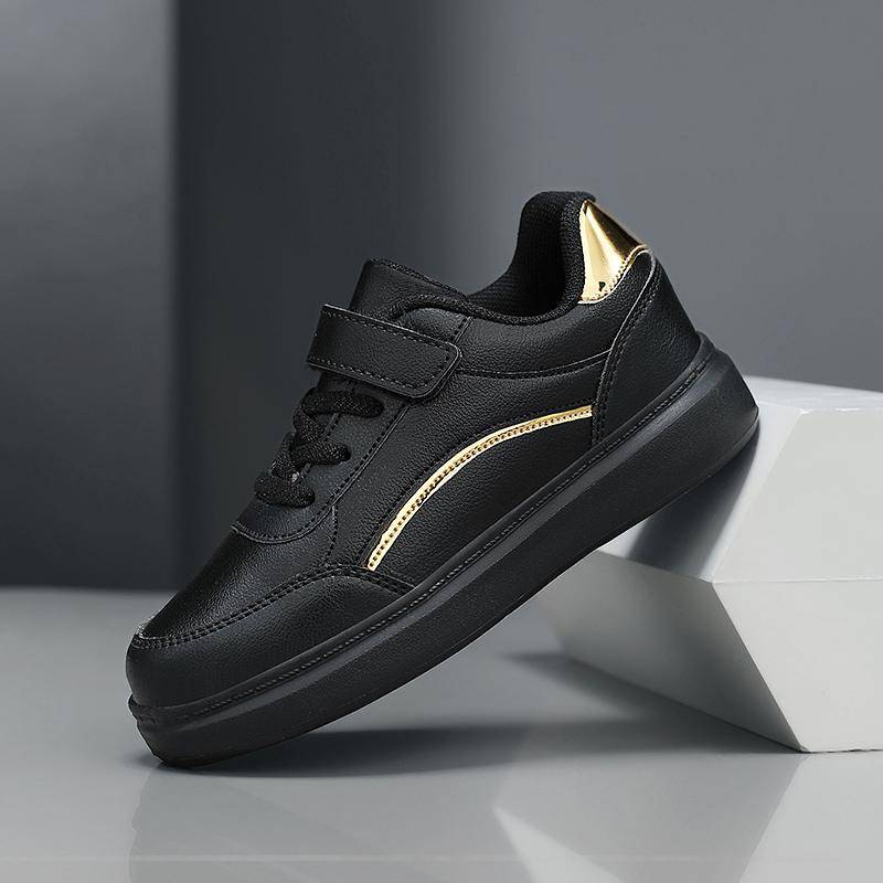 Kinderschuhe Kinder Sneaker Rutschfest Leichtgewicht Sportschuhe Kinderschuhe Qualität Walking Sneaker für Jungen Mädchen Skateschuhe 38 schwarz von Joom DACH