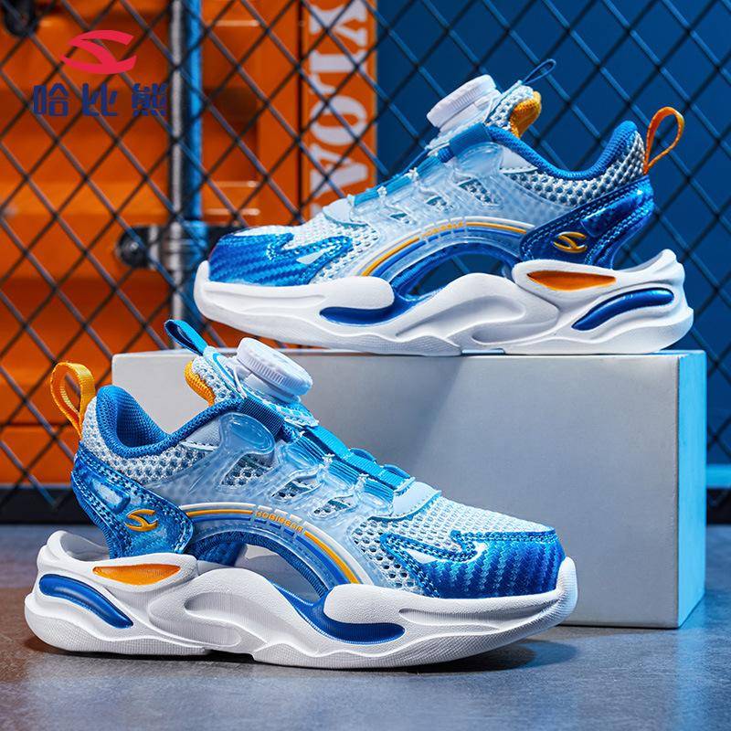 Kinderschuhe Sommer Neu Jungen und Mädchen Große Kinder Drehverschluss Hohlsandalen Mode Sportschuhe 38 von Joom DACH