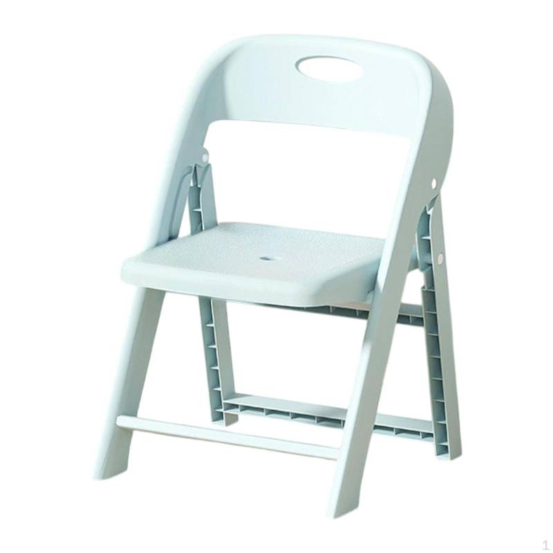 Kinderstuhl Kindersitz Studium Rutschfest Leicht Schule Stapelbar Klappbar für Kindergarten Zuhause blau von Joom DACH