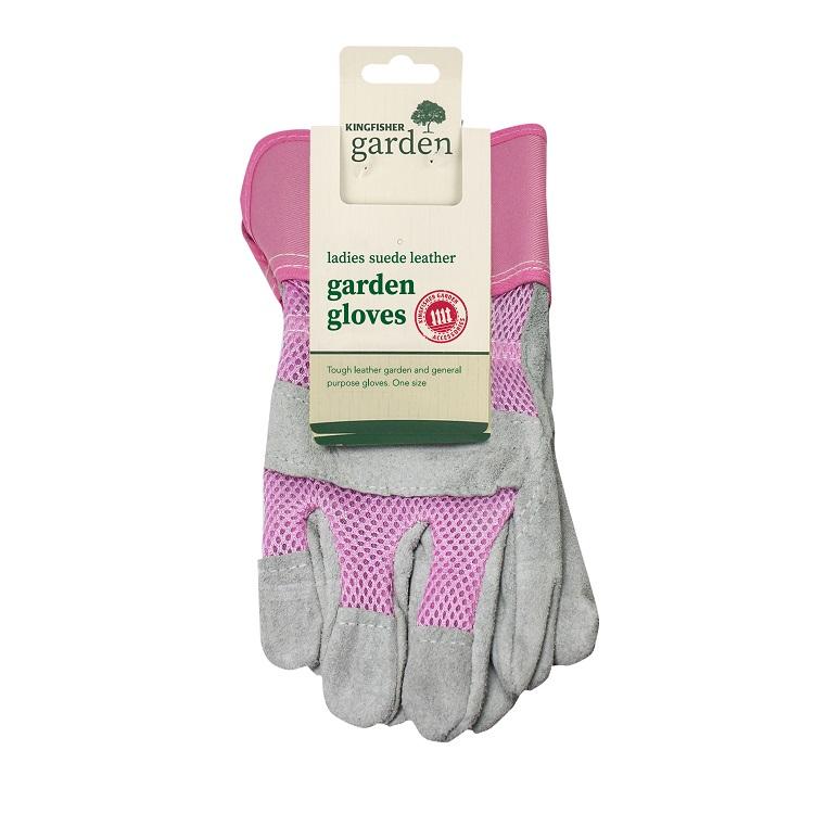 Kingfisher Damen Wildleder Rigger Gartenhandschuhe One Size von Joom DACH