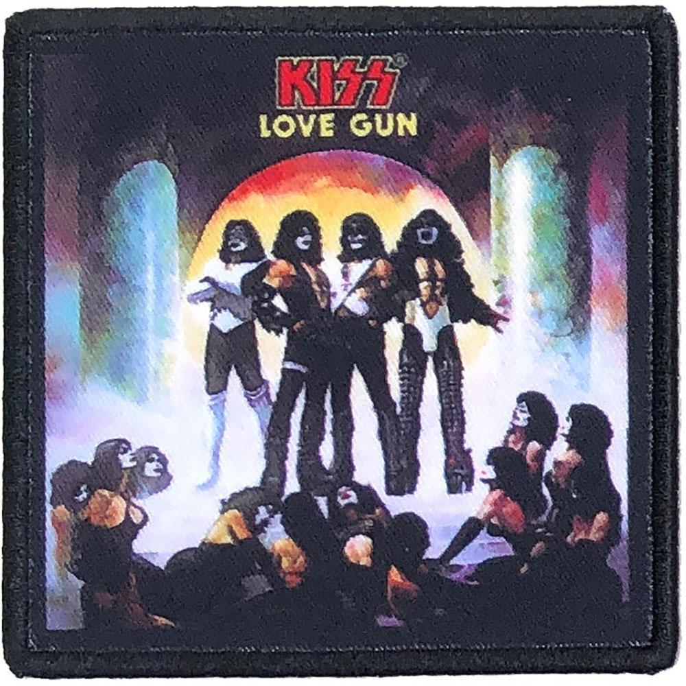 Kiss Love Gun Standard-Aufnäher zum Aufbügeln One Size schwarz Kiss Love Gun Standard-Aufnäher zum Aufbügeln One Size schwarz von Joom DACH