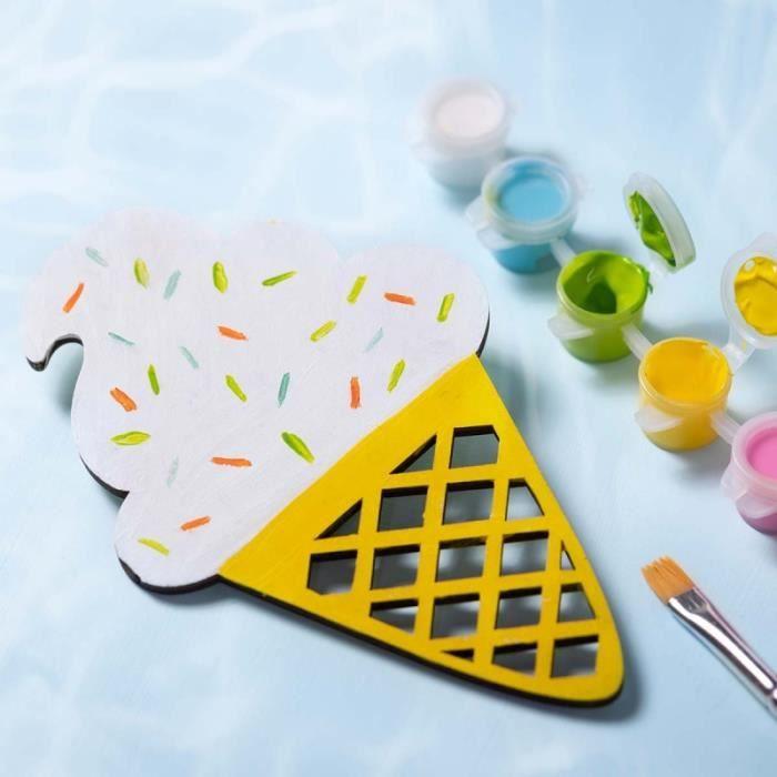 Kreativset für Kinder - Malen - Eistüte - Alle Materialien enthalten - Ab 3 Jahren - Gemischt Kreativset für Kinder - Malen - Eistüte - Alle Materialien enthalten - Ab 3 Jahren - Gemischt von Joom DACH