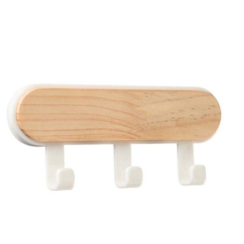 Küche Badezimmer Handtuch Toilette Selbstklebend Kleiderbügel Schlüsselhalter Wandhaken Ablageregal 3 Hooks weiß von Joom DACH