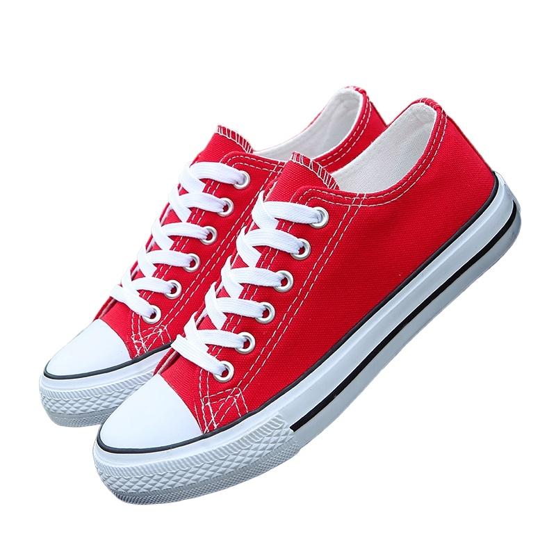 Klassische Canvas-Schuhe Koreanischer Stil Paar Lässige Stoffschuhe Low Top Trendig Vielseitig Bequem Herren Board-Schuhe 44 von Joom DACH