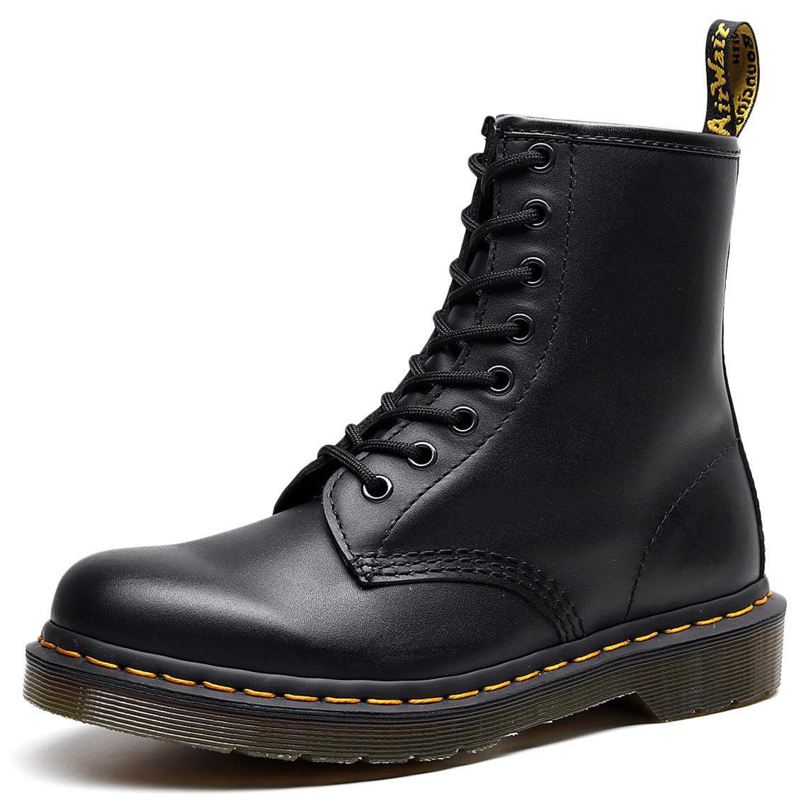 Klassische Retro-Stiefel für Herren und Damen, Paar weiche britische Leder-Kurzstiefel 40 schwarz von Joom DACH