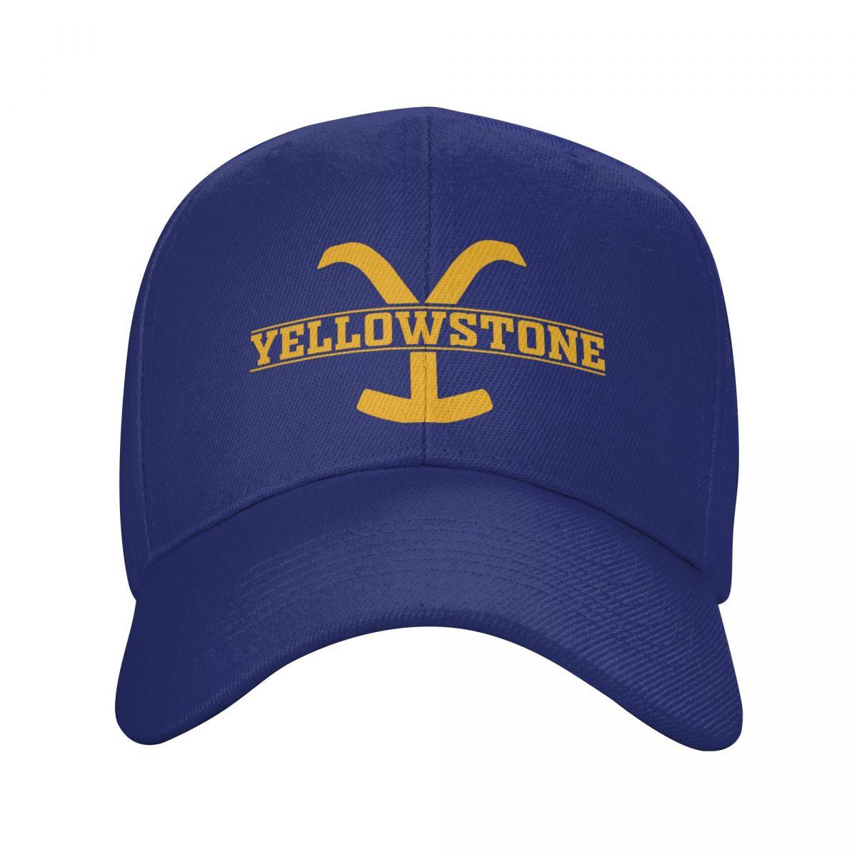 Klassische Yellowstone-Baseballkappe, Unisex, Damen, atmungsaktiv, Dutton Ranch, Papa-Hut, Outdoor-Snapback-Kappen, Sonnenhüte Adjustable Cap von Joom DACH