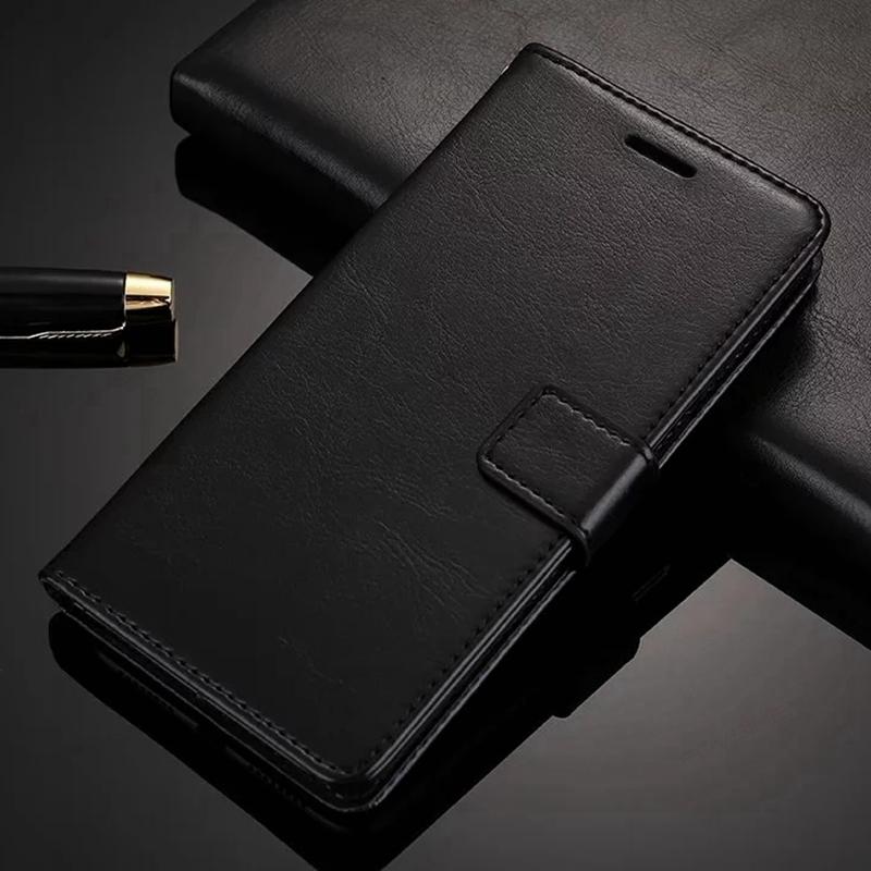 Klassischer Buchstil Stand Flip Wallet Leder Handyhülle Kartenfach für Samsung Galaxy A05 A15 A25 A35 A55 A24 A34 A54 5G A53 5G Redmi Note 13 Pro Samsung S21 FE schwarz von Joom DACH