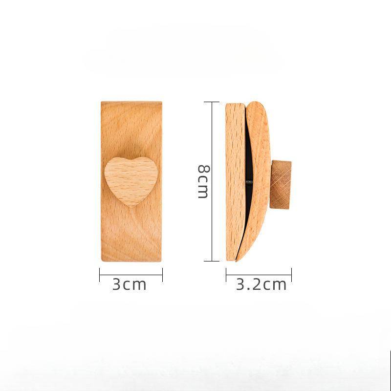 Klassischer großer Clip, Holz, Quilt-Haken, Wandbehang, Teppich-Aussteller, Deckenanhänger, Quilt-Clip Pack of 1 von Joom DACH