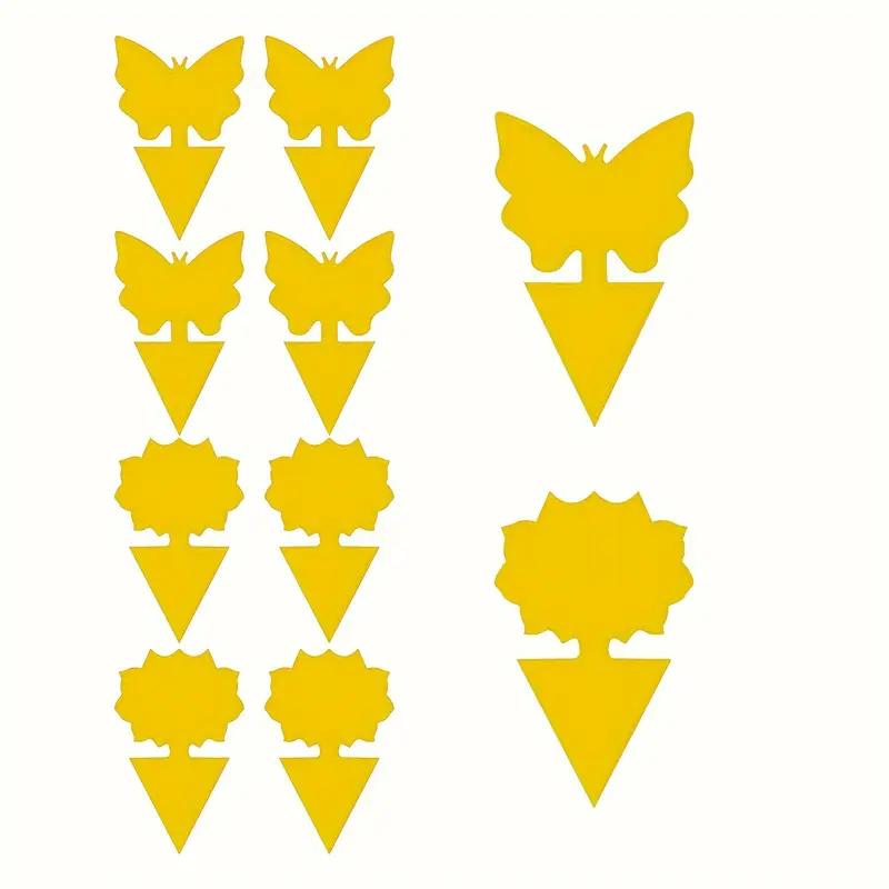 Klebefallen zur Schädlingsbekämpfung im Innen- und Außenbereich – Ideal gegen Fruchtfliegen, Mücken, Schnaken | Sicher für Haustiere und Kinder | 10/20/30 Stück 10PCS von Joom DACH