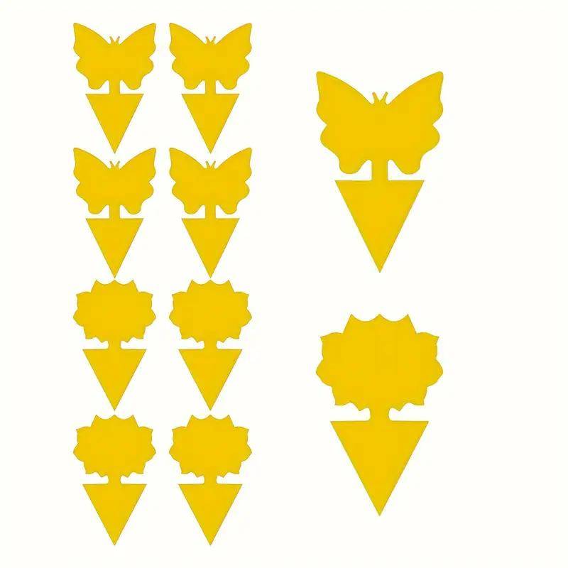 Klebefallen zur Schädlingsbekämpfung im Innen- und Außenbereich – Ideal gegen Fruchtfliegen, Mücken, Schnaken | Sicher für Haustiere und Kinder | 10/20/30 Stück 10PCS von Joom DACH