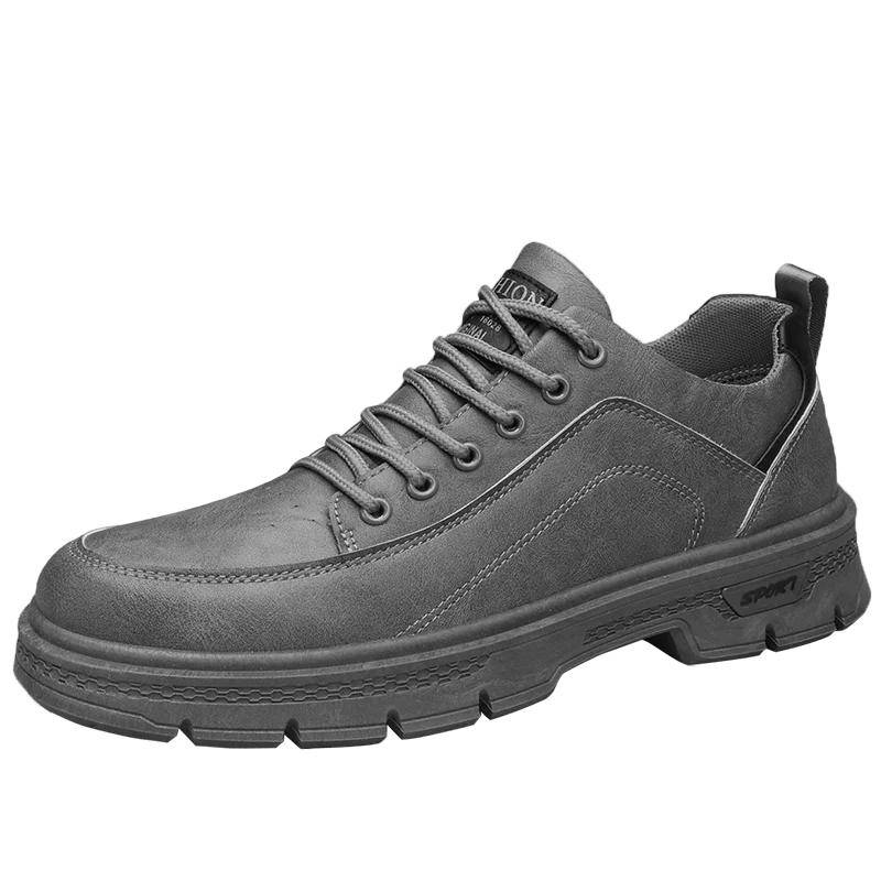 Kleid Stiefel Beute Mann Herren Leder Winterschuhe Lässige Sneaker Arbeitssicherheitsschuhe Herren Rockstiefel Taco Stiefeletten Brauner Stiefel Herren & 44 von Joom DACH