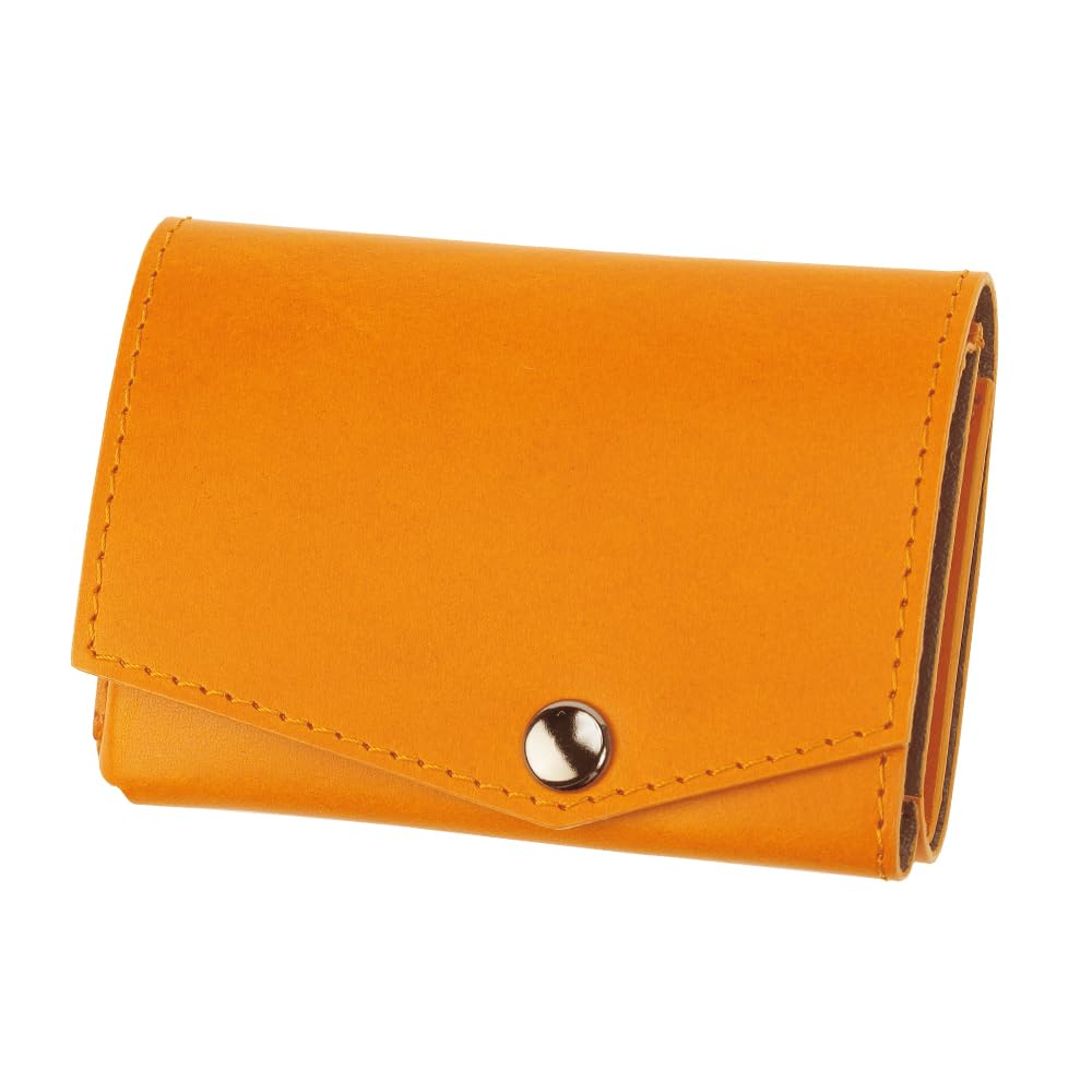 Kleine Geldbörse Buttero Leather Edition Geldbörse Made in Japan Gelb [Abrasas] Herren gelb von Joom DACH
