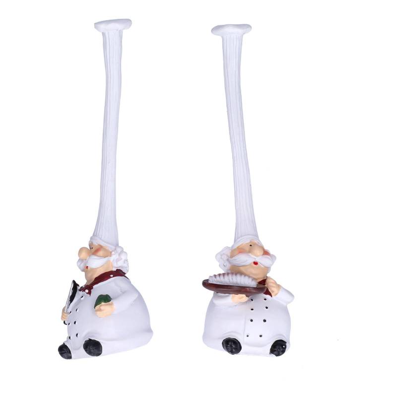 Kleine Harz Chef Figurine Skulptur Desktop Ornamente für Schlafzimmer Küche Esszimmer von Joom DACH