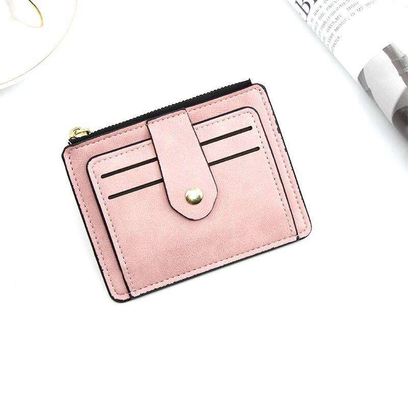 Kleine Mode Kredit ID Karte Halter Schlanke Leder Brieftasche Mit Münzfach Mann Geld Tasche Fall Für Männer Mini Frauen business Geldbörse rosa Kleine Mode Kredit ID Karte Halter Schlanke Leder Brieftasche Mit Münzfach Mann Geld Tasche Fall Für Männer Mini Frauen business Geldbörse rosa von Joom DACH