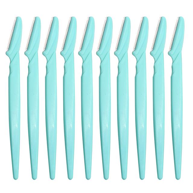 Kleine Professionelle Trimmer Sichere Klinge Gestaltung Messer Augenbraue Klingen Gesicht Haar Entfernung Schaber Rasierer Make-Up Schönheit Werkzeuge 10 PCS von Joom DACH
