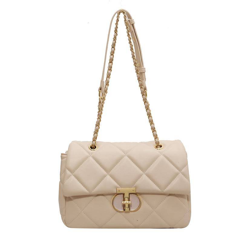 Kleine Tasche Damen Neue Mode Tasche Kleine Quadratische Tasche Einfarbig Vielseitige Umhängetasche von Joom DACH