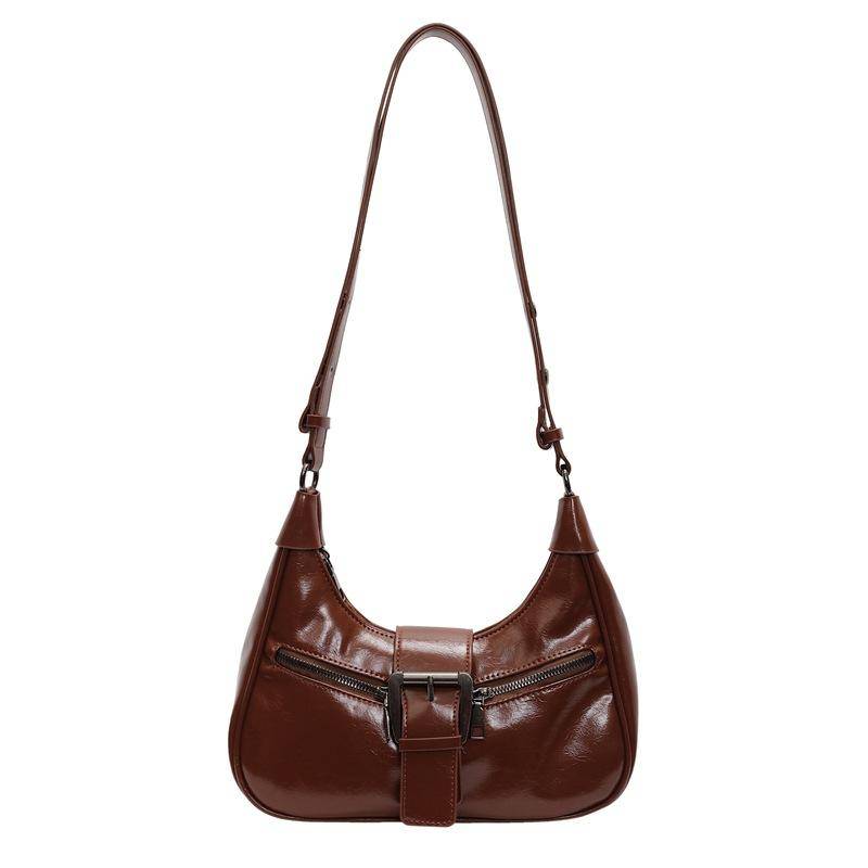 Kleine Tasche Damen Neue Mode Tasche Vielseitige Umhängetasche braun von Joom DACH
