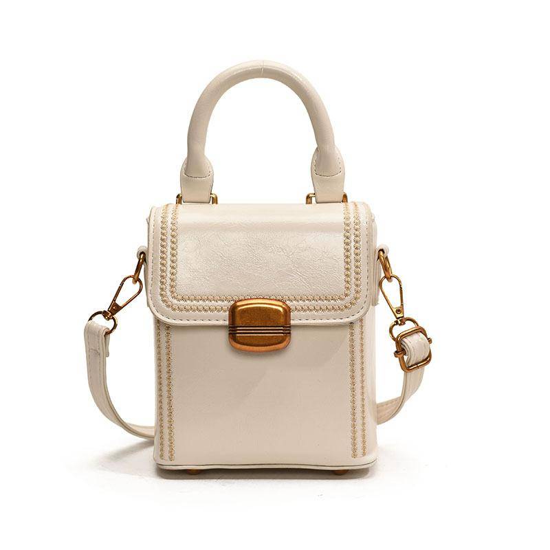 Kleine Tasche Damen Neue Mode Vielseitige Handy-Tasche Mädchen Geschenk Schulter Messenger Bag weiß von Joom DACH