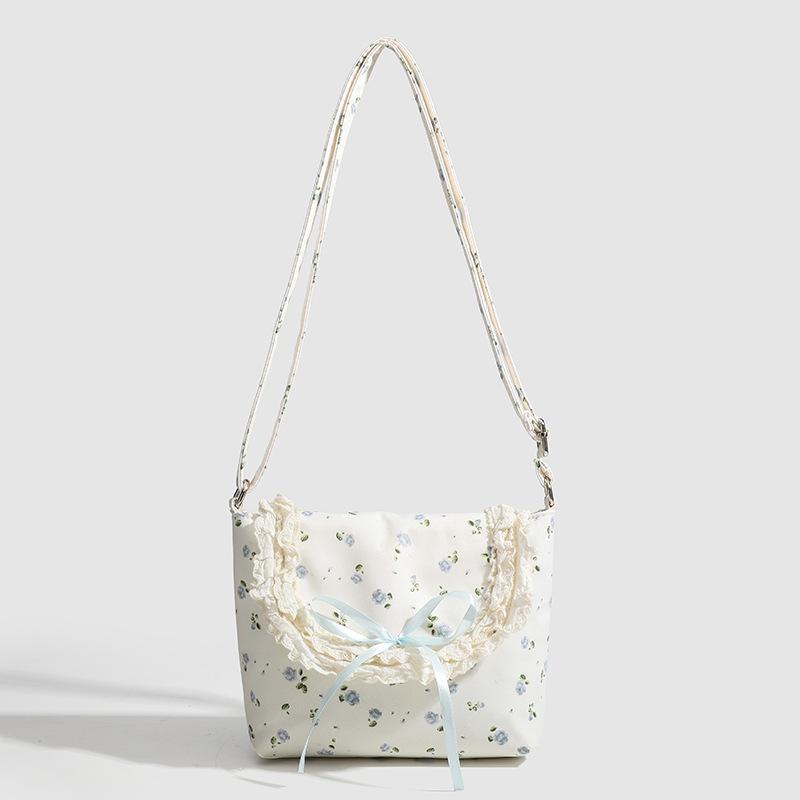 Kleine frische Blumentasche Umhängetasche Lässige Lazy Bag Frühling von Joom DACH