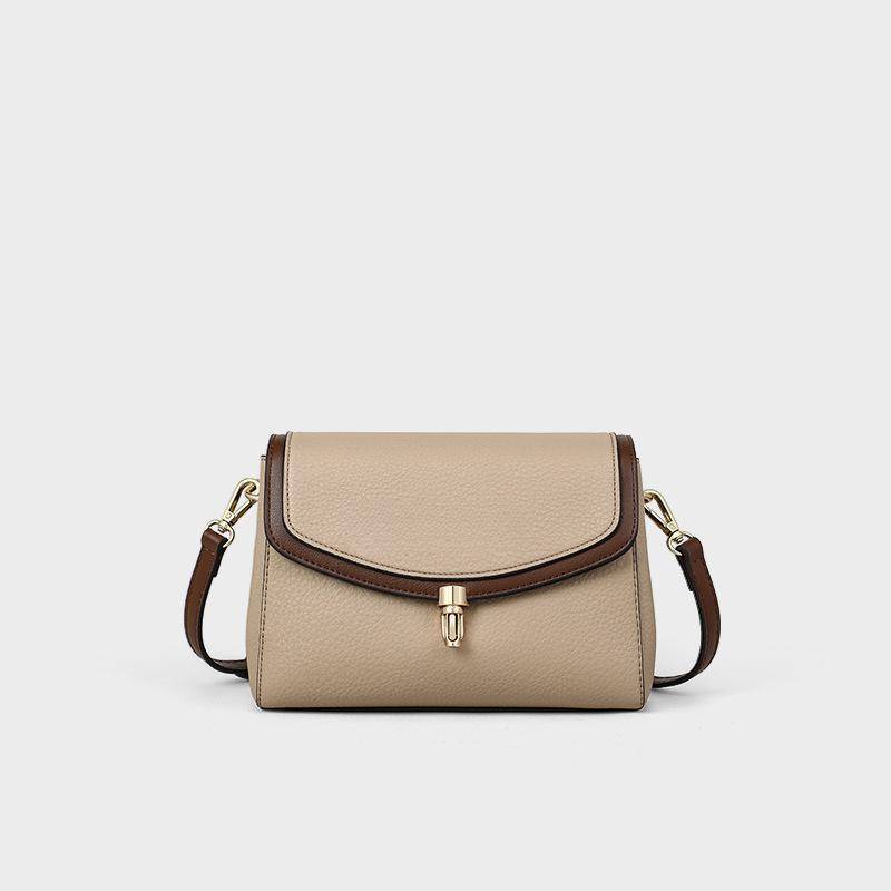 Kleine quadratische Leder Damen Umhängetaschen Einfache Schultertasche für Mütter mittleren Alters von Joom DACH