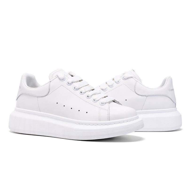 Kleine weiße Schuhe Damen Klassische Rose Rot Allgleiches Damenschuhe Innen Erhöhte Leder Freizeitschuhe 40 von Joom DACH