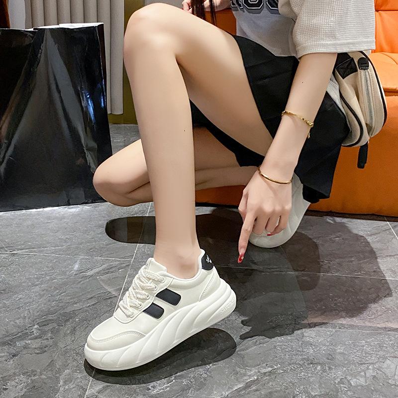 Kleine weiße Schuhe Kinder Frühjahr neue Ins Studentinnen Freizeit Sport vielseitig Board Schuhe 40 von Joom DACH