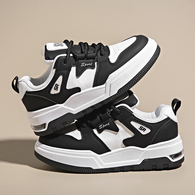 Kleine weiße Schuhe Kinder Frühling Neue Ins Studentinnen Freizeit Sport Vielseitige Board-Schuhe Damen 40 schwarz von Joom DACH