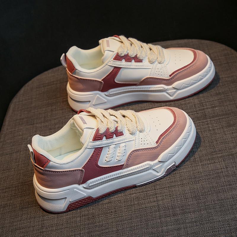 Kleine weiße Schuhe frauen Frühjahr Neue Koreanische Version Alle-spiel Weibliche Studenten Dicken sohlen Turnschuhe Casual Sport Schuhe frauen 40 von Joom DACH