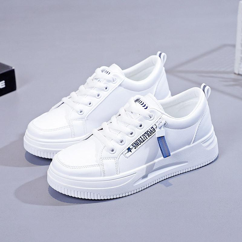 Kleine weiße Schuhe frauen Neue Frühjahr frauen Schuhe Koreanische Version Alle-spiel Casual Schuhe Dicken sohlen Turnschuhe 35 von Joom DACH