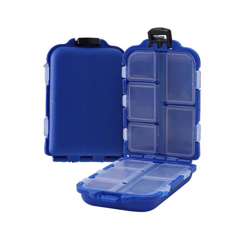 Kleiner Angelgerät-Box-Organizer, 1 Stück Mini-Angelgerät-Box, Kunststoff-Angel-Organizer, Angelgerät-Organizer, Kajak-Fliegenschnur-Etui von Joom DACH