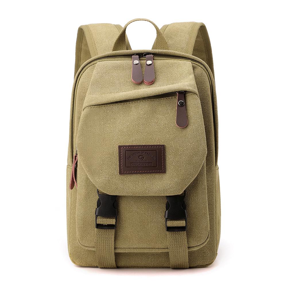 Kleiner Rucksack Outdoor Herren Sportrucksack Große Kapazität Leichte Pendlerhandtasche khaki von Joom DACH