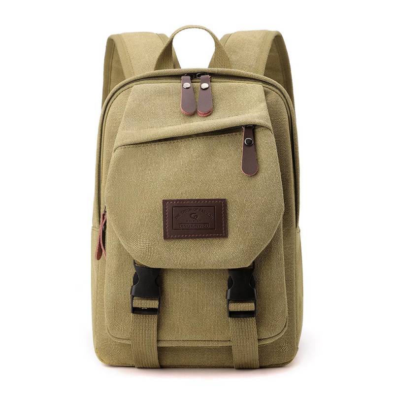 Kleiner Rucksack Outdoor Herren Sportrucksack Große Kapazität Leichte Pendlerhandtasche khaki von Joom DACH