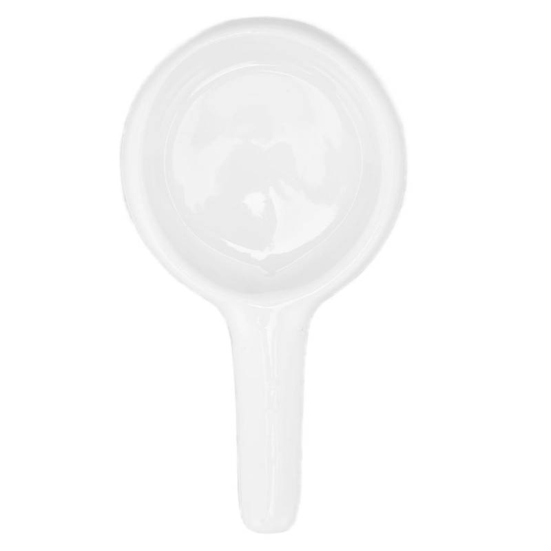 Kleiner Teelichthalter Keramik Löffelform Heimdekoration für RäuchergefäßWeiß weiß von Joom DACH