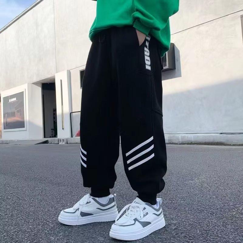 Kleinkind Kinder Jungen Hosen Elastische Taille Hosen Säugling Baby Jogger Hosen Baumwolle Hosen Kinder Casual Bottom für 130 schwarz Kleinkind Kinder Jungen Hosen Elastische Taille Hosen Säugling Baby Jogger Hosen Baumwolle Hosen Kinder Casual Bottom für 130 schwarz von Joom DACH