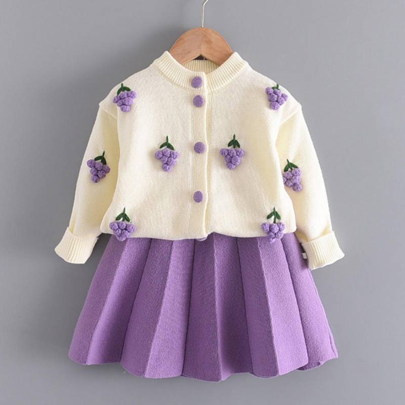 Kleinkind Kinder Kinder Baby Mädchen Floral Strickjacke Pullover Mäntel Rock Set 130 violett Kleinkind Kinder Kinder Baby Mädchen Floral Strickjacke Pullover Mäntel Rock Set 130 violett von Joom DACH