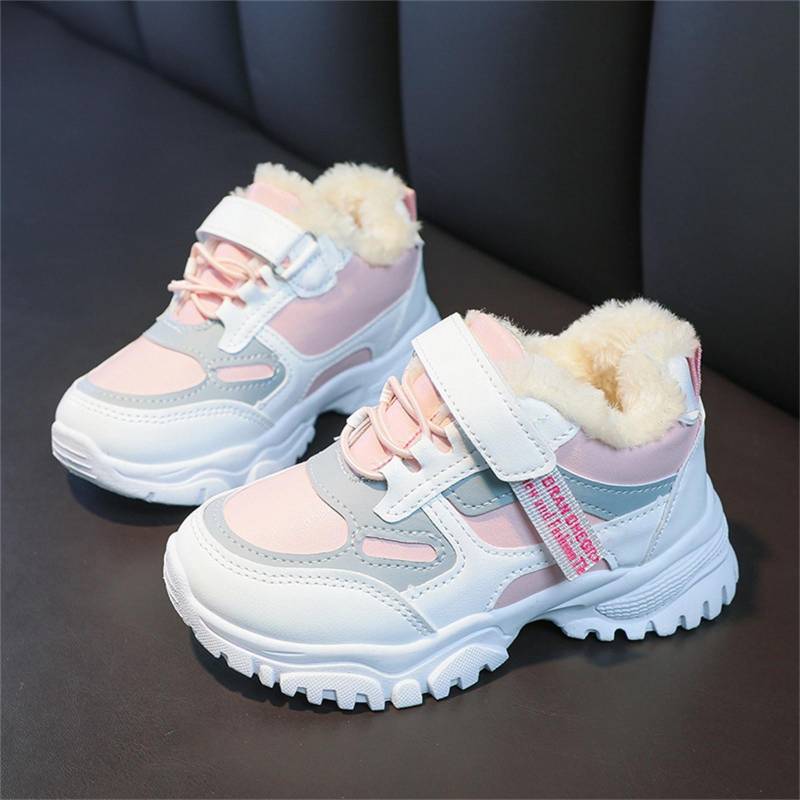 Kleinkind Kleinkind Kinder Baby Jungen Mädchen Warme Atmungsaktive Sport Laufschuhe 35 rosa von Joom DACH