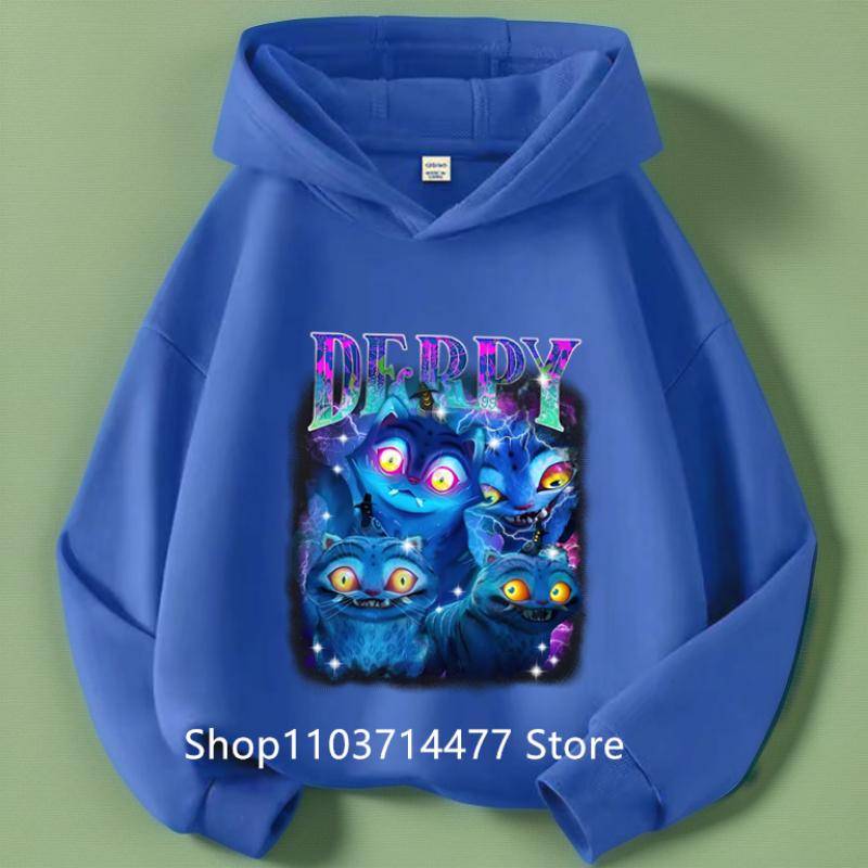 Kleinkind Mädchen Kleidung KPop Dämonenjäger Hoodie Mädchen Mode Lässiges Sweatshirt Film Neu Kinder K-Pop Dämonenjäger Kapuzenoberteile 150 von Joom DACH