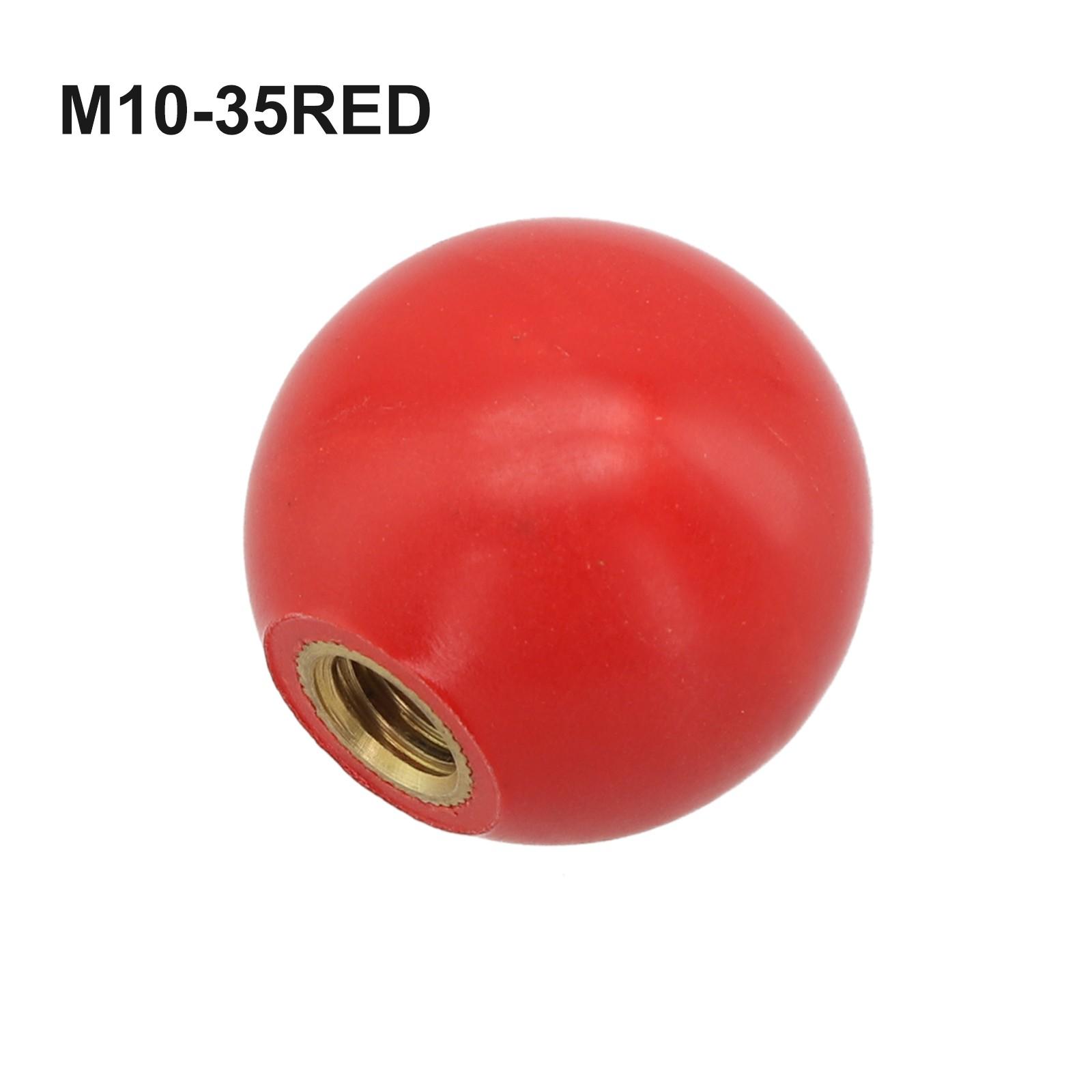 Knopf Zubehör Griff Kugelmutter Gewinde Kunststoff Klemmung M10-35Red Knopf Zubehör Griff Kugelmutter Gewinde Kunststoff Klemmung M10-35Red von Joom DACH