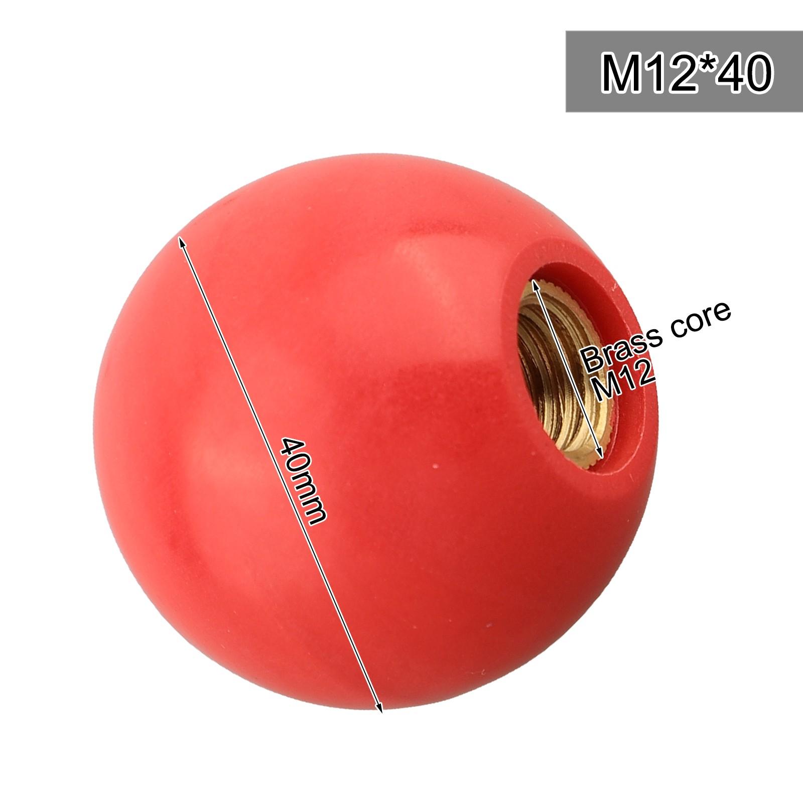 Knopf Zubehör Griff Kugelmutter Gewinde Kunststoff Klemmung M12-40Red Knopf Zubehör Griff Kugelmutter Gewinde Kunststoff Klemmung M12-40Red von Joom DACH