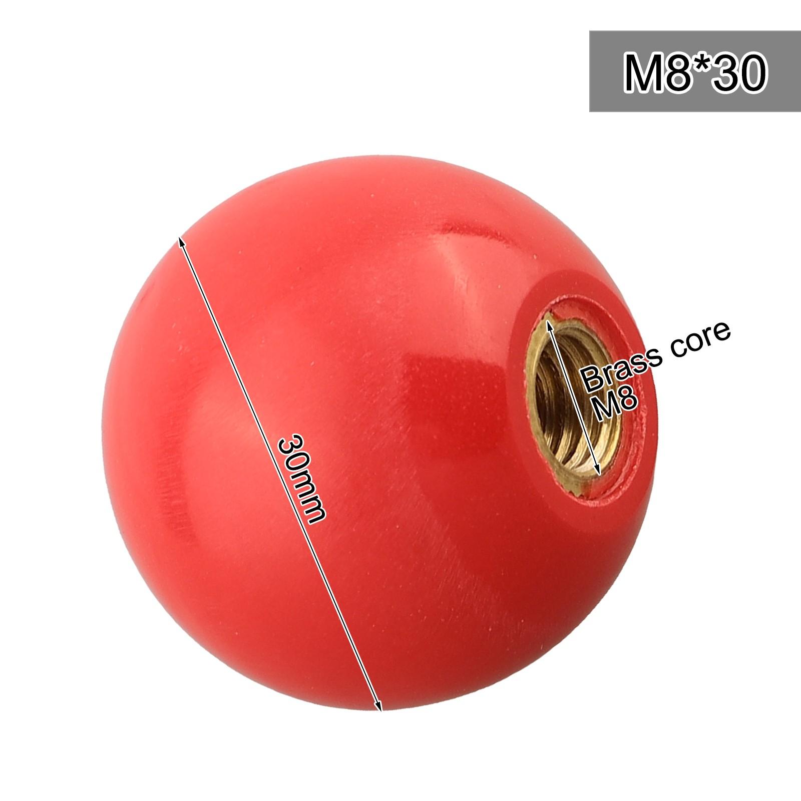 Knopf Zubehör Griff Kugelmutter Gewinde Kunststoff Klemmung M8-30Red Knopf Zubehör Griff Kugelmutter Gewinde Kunststoff Klemmung M8-30Red von Joom DACH