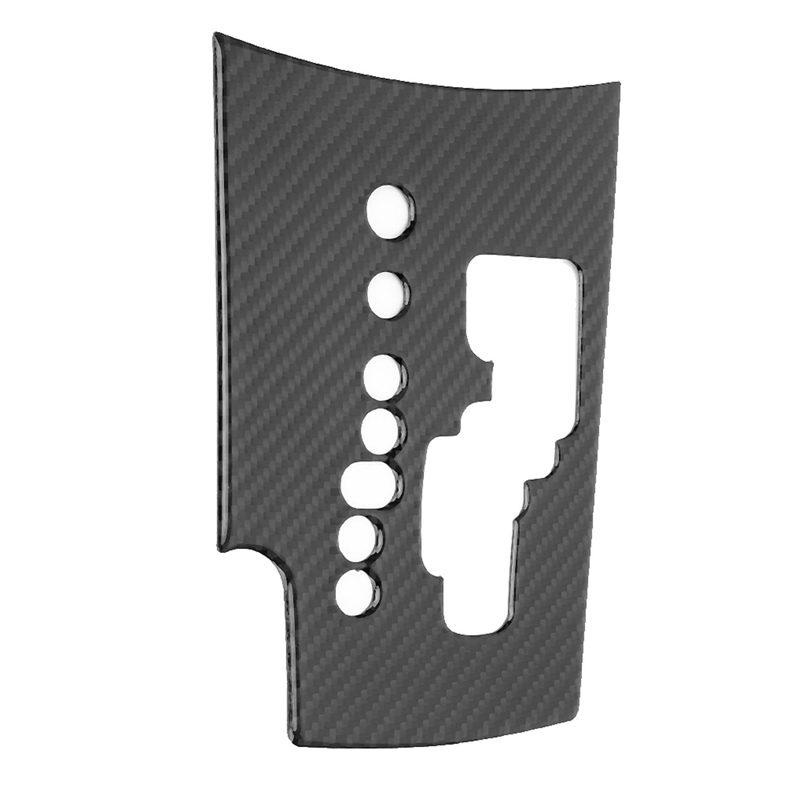 Kohlefaser Schaltknauf Blende Abdeckung Aufkleber für RAV4 06?12 von Joom DACH