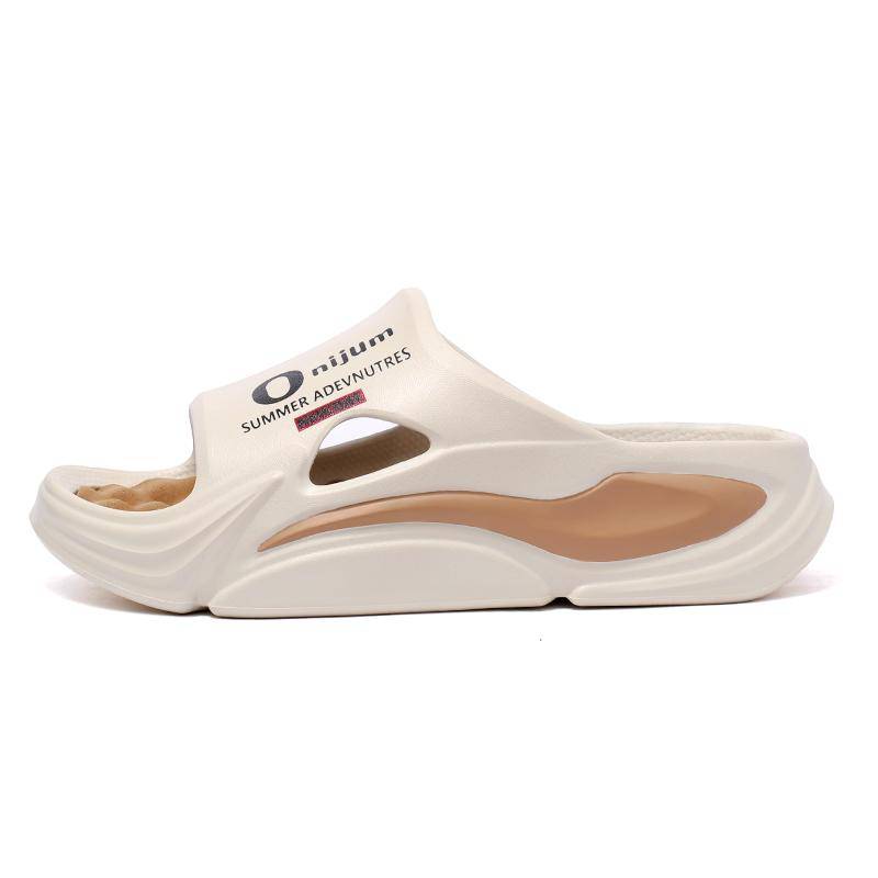 Kokosnuss-Hausschuhe Wolken Dicksohlige Sandalen Sommer-Mode Weiche Sohle Strand Herren-Hausschuhe Damen-Sandalen EVA-Pantoletten 45 von Joom DACH