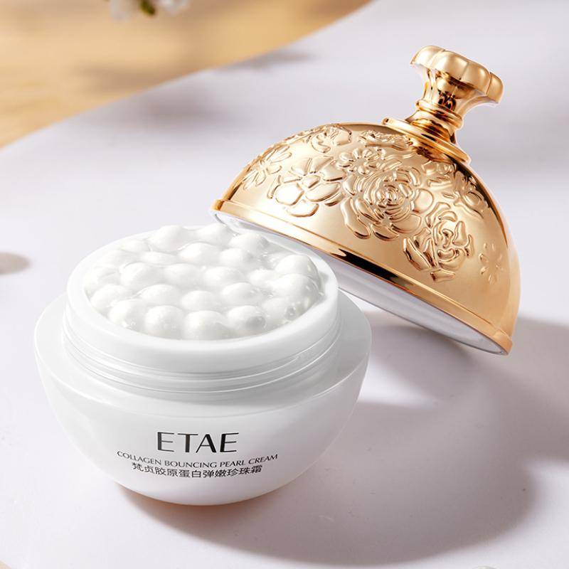 Kollagen-Perlenfüllungs-Gesichtscreme für das Gesicht von Frauen, Lifting, Straffung, Feuchtigkeitsspendende koreanische Creme, Gesichtscreme, Hautpflege 30g von Joom DACH