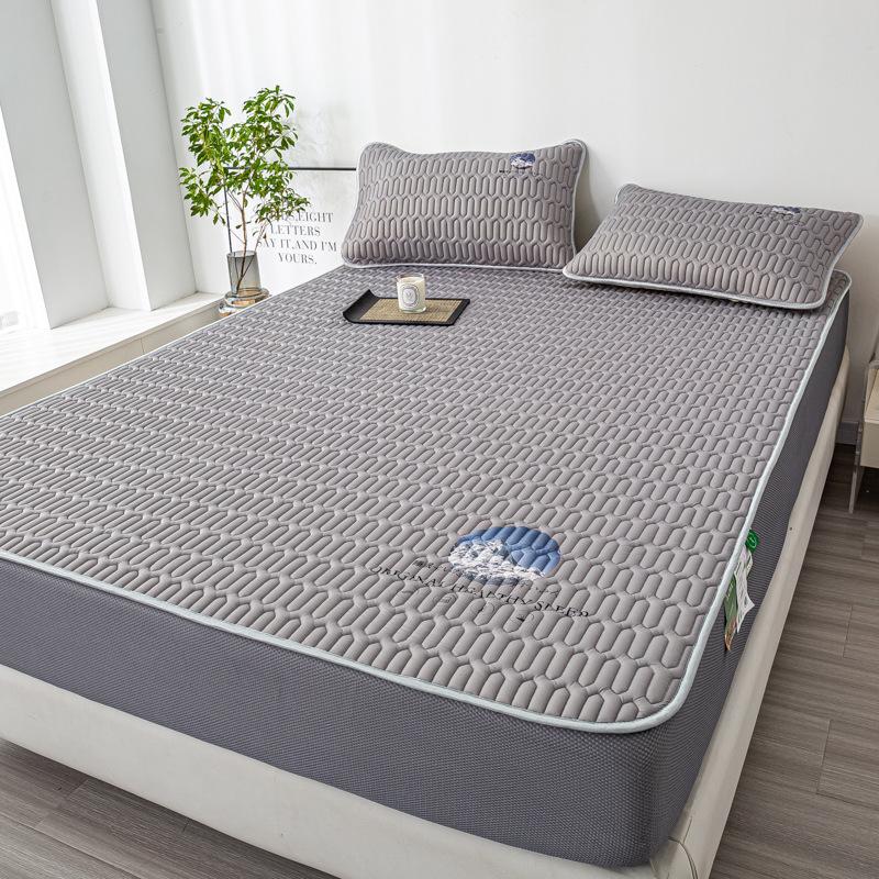 Komfort Multifunktions-Matratzenbezug Home Camping Schlaf Spannbettlaken Faltbare ästhetische Schlafzimmermöbel 120x200cm 2pcs von Joom DACH