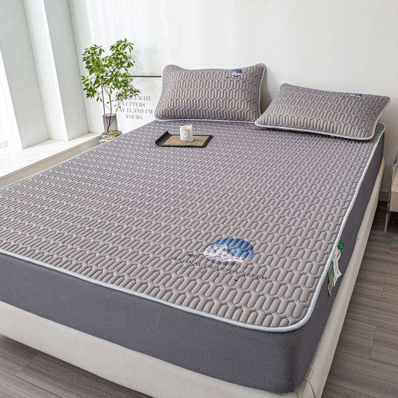 Komfort Multifunktions-Matratzenbezug Home Camping Schlaf Spannbettlaken Faltbare ästhetische Schlafzimmermöbel 120x200cm 2pcs von Joom DACH