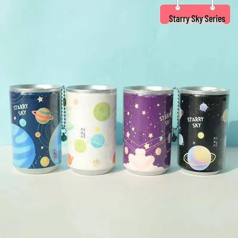 Kompakte Fass-Feuchttücher: Tragbarer Make-up-Entferner zum Herausziehen für Studenten – 30 Stück von Joom DACH