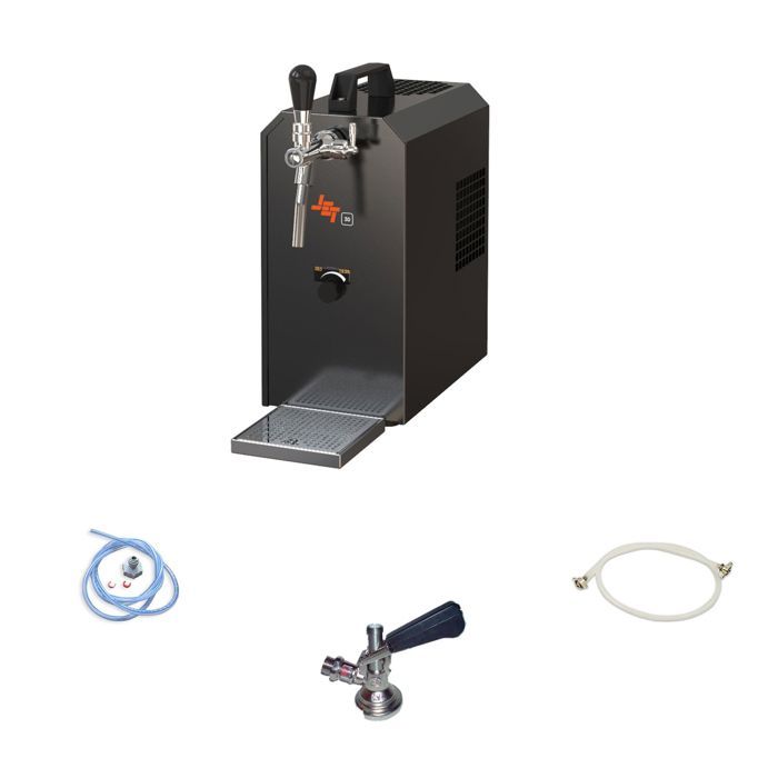Komplettes Set - Bierzapfanlage mit Membranpumpe - JET 30K Bierzapfmaschine, 1-leitige Bierpumpe, 30 l/h, NC-Adapter von Joom DACH