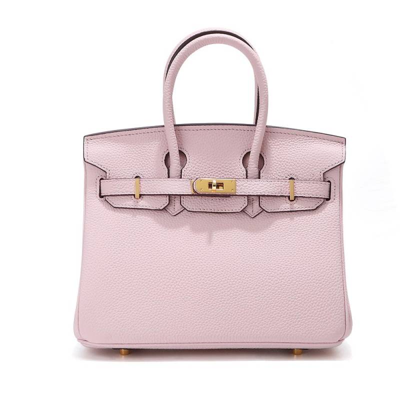 Kopfschicht-Rindsleder-Platin-Tasche, echtes Leder, Damentasche, große Kapazität, Handtasche, Damen, High-End-Sense, Pendler-Schultertasche 30CM rosa von Joom DACH