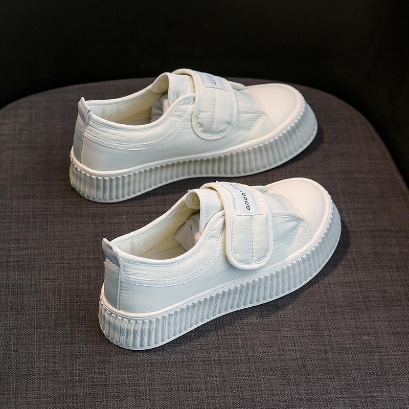 Koreanische Version der Canvas Schuhe Damen Frühjahr neue All-Match Student flache Laufschuhe Casual Schuhe Damen 40 von Joom DACH